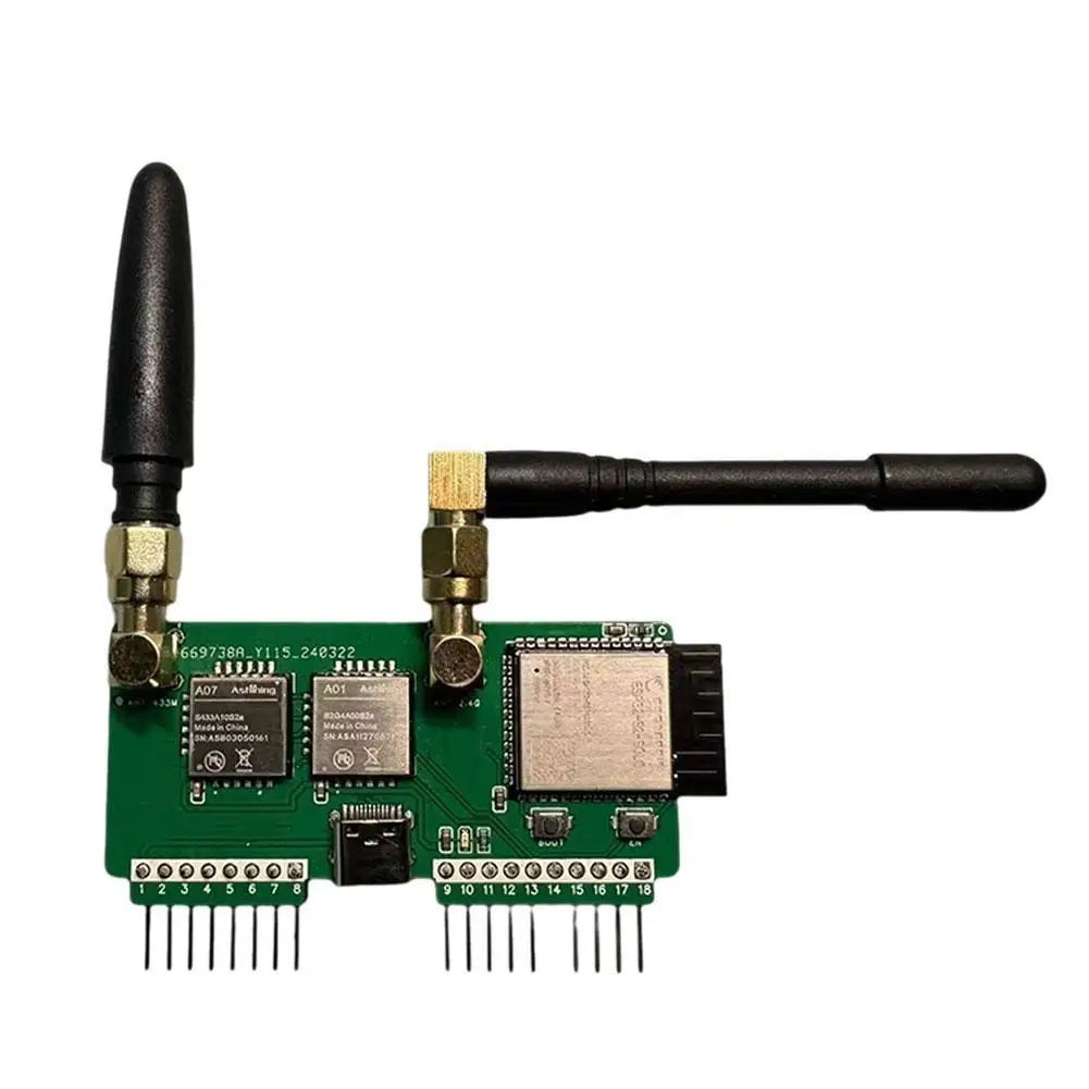 Development Board Expansion Board For Flipper Zero Accessory CC1101 NRF24 ESP32 3in1 Expansion Board With Multiple Functions ﻿