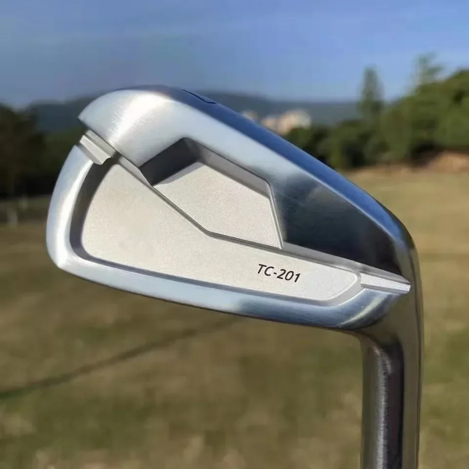LISM Golf Irons Mens TC201 Iron Set Golf Clubs Sliver Heads TC-201 4-9P 7pcs Steel/Graphite Shaft with Headcover - Image 2