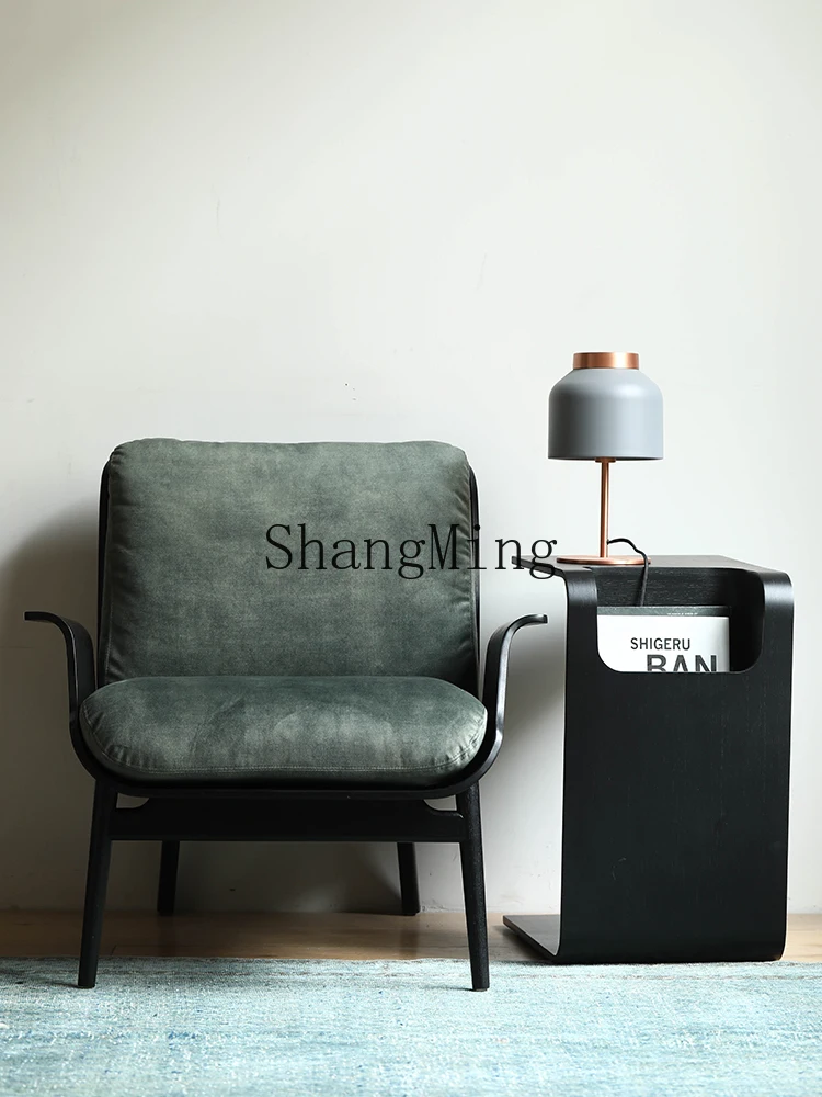 

CL Minimalist Lounge Chair Balcony Modern Velvet Modern Single Sofa Chair