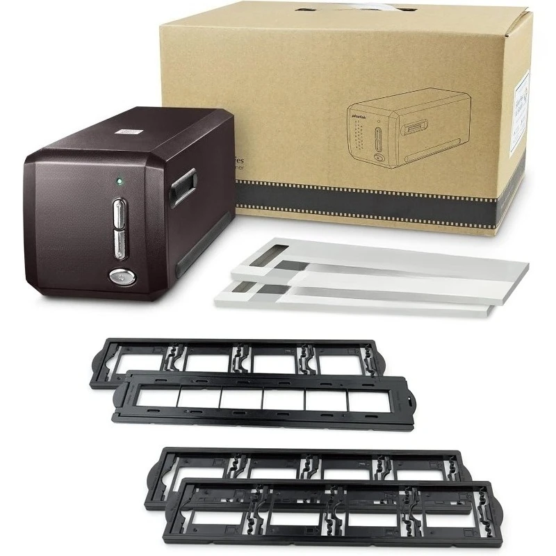 

OpticFilm 8300i Ai Film & Slide Scanner Converter + 35mm Mounted Slide Holders kit