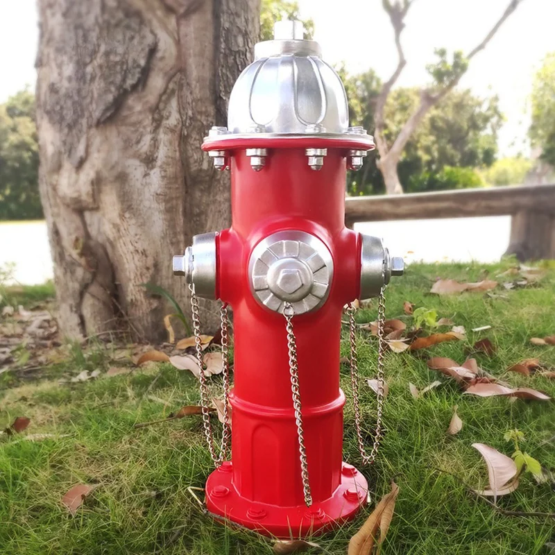 Fake Fire Hydrant Statue For Dogs To Pee, Puppy Pee Training Statue, Outdoor Fire Hydrant Statue Garden Yard Decorations