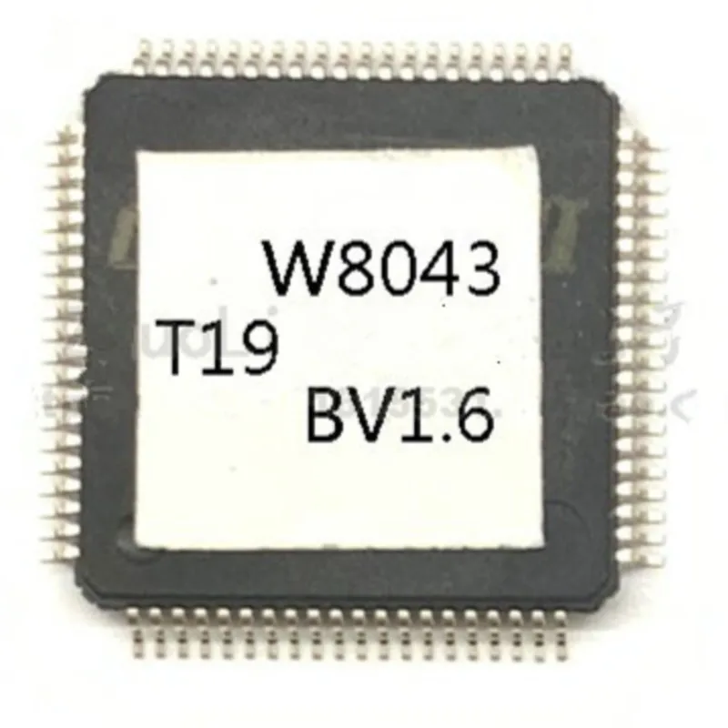W8043BV1.6 W8043BV 1.6 QFP 1 قطعة