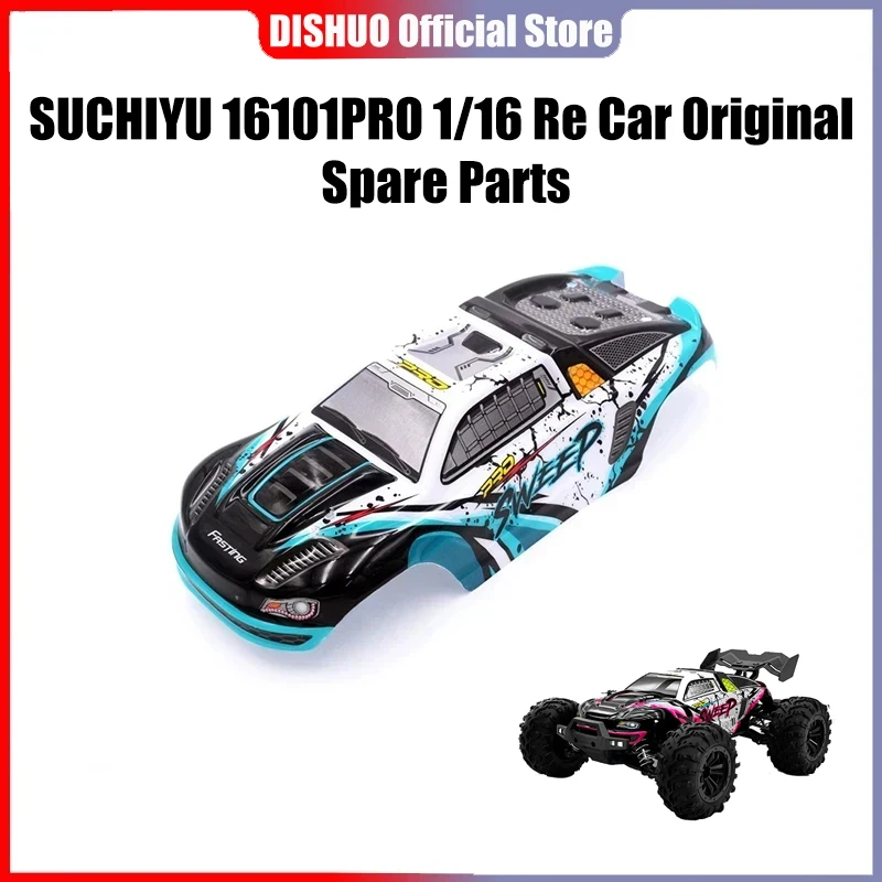 

SCY 16101PRO 1/16 RC Car 6214, голубой корпус автомобиля, оригинальные запасные части