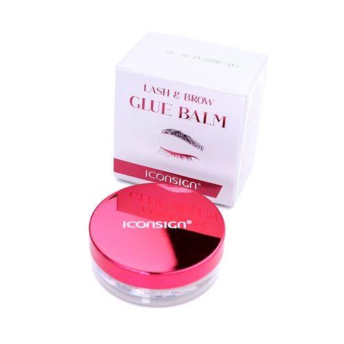 Imagen 2 del producto Bálsamo de pegamento ICONSIGN para levantamiento de pestañas y cejas, forma de fijación rápida, levantamiento de cejas y pestañas, planta de cera resistente al agua, herramientas de maquillaje de belleza Extra