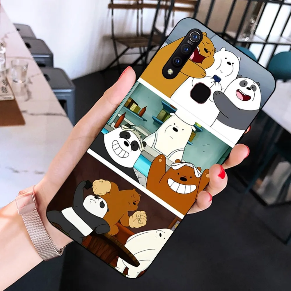 CuteThree L-Little B-Bears Phone Case For Huawei Y9 6 7 5 Prime Enjoy 7s 7 8 plus 7a 9e 9plus 8E Lite Psmart Shell