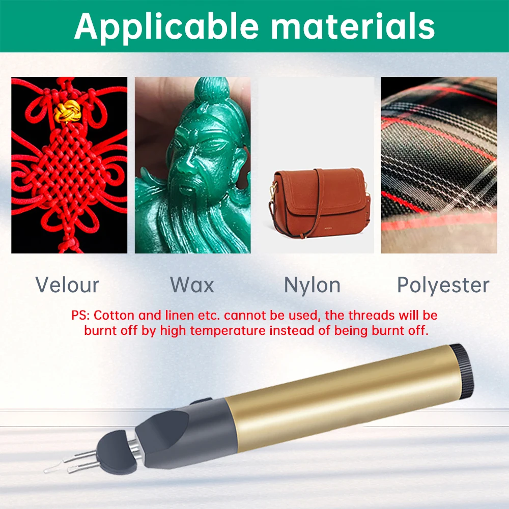 Welding crayon DIY Tool Hand Sewing Thread Welding Wax Tail Burning Pen Melting Crayon Stitching Wire Thread Breaking Line