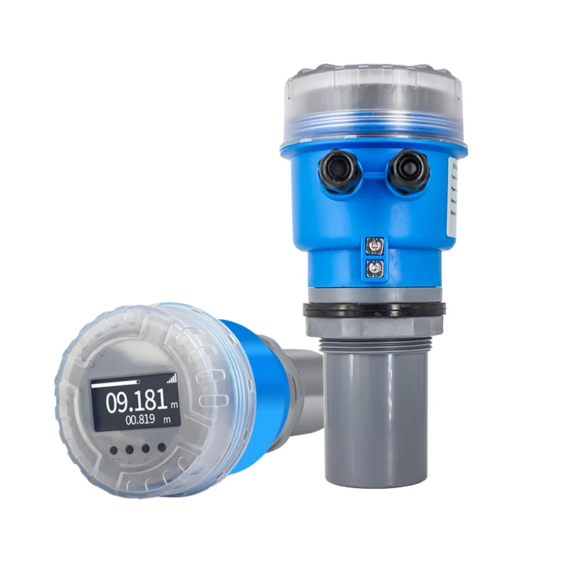 0-10Vdc 3m 5m LPG Ultrasonic Level Sensor Meter Non contact Ultrasonic Level Sensor Transmitter for Diesel Fuel Oil Liquid Tank