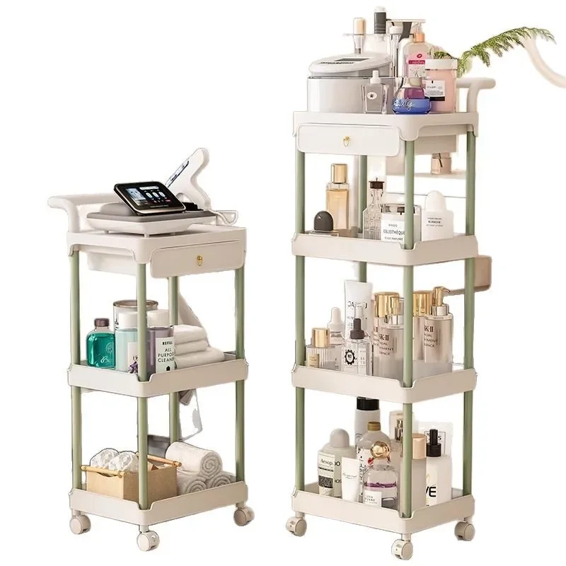 Beauty salon special beauty cart medical rack trolley tool cart trolley barber shop tool cabinet