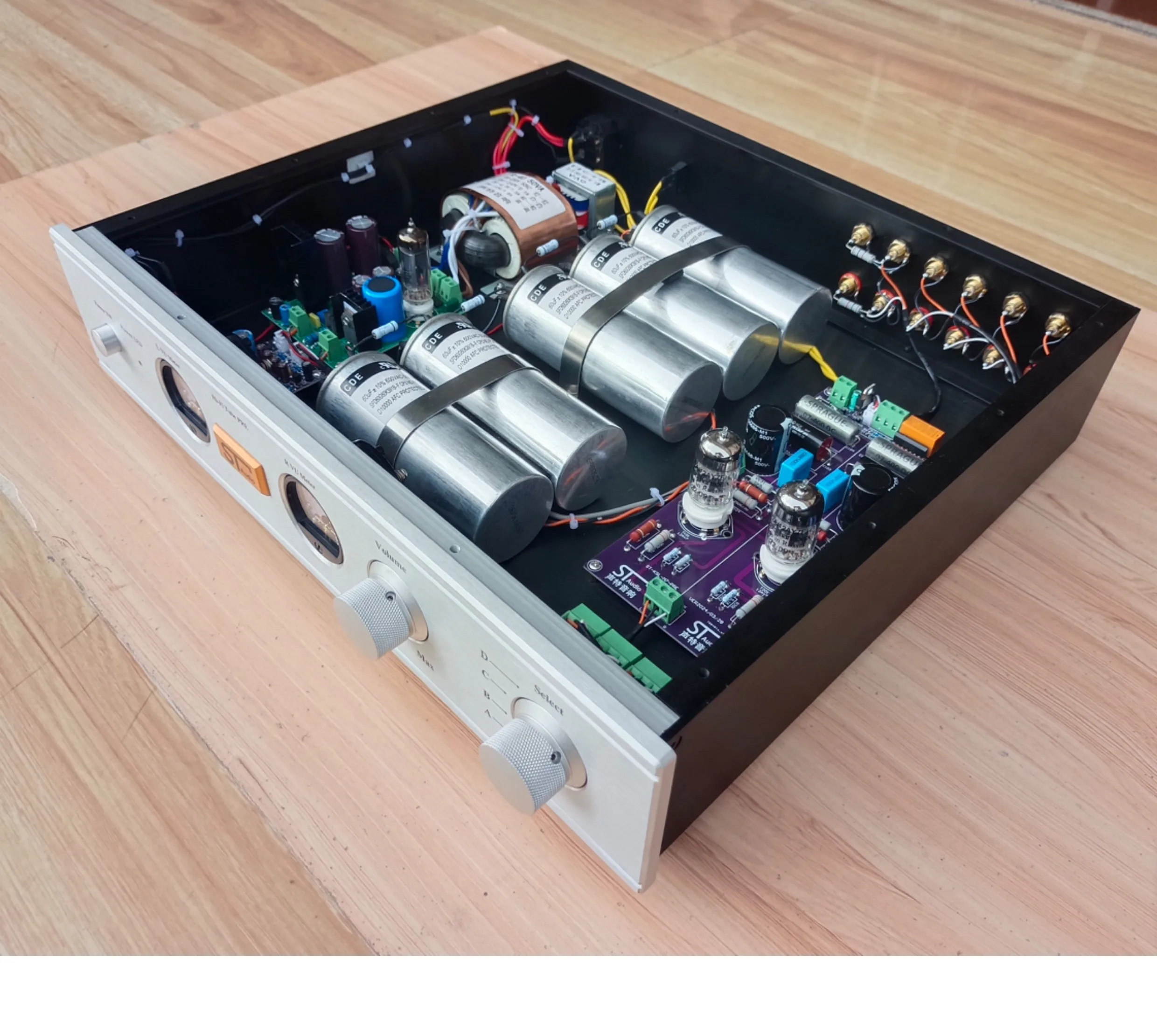 ดู KONDO AUDIO หมายเหตุ KSL-M7 12AY7 หลอดอิเล็กทรอนิกส์ Preamplifier 6X4 6Z4 Rectifier