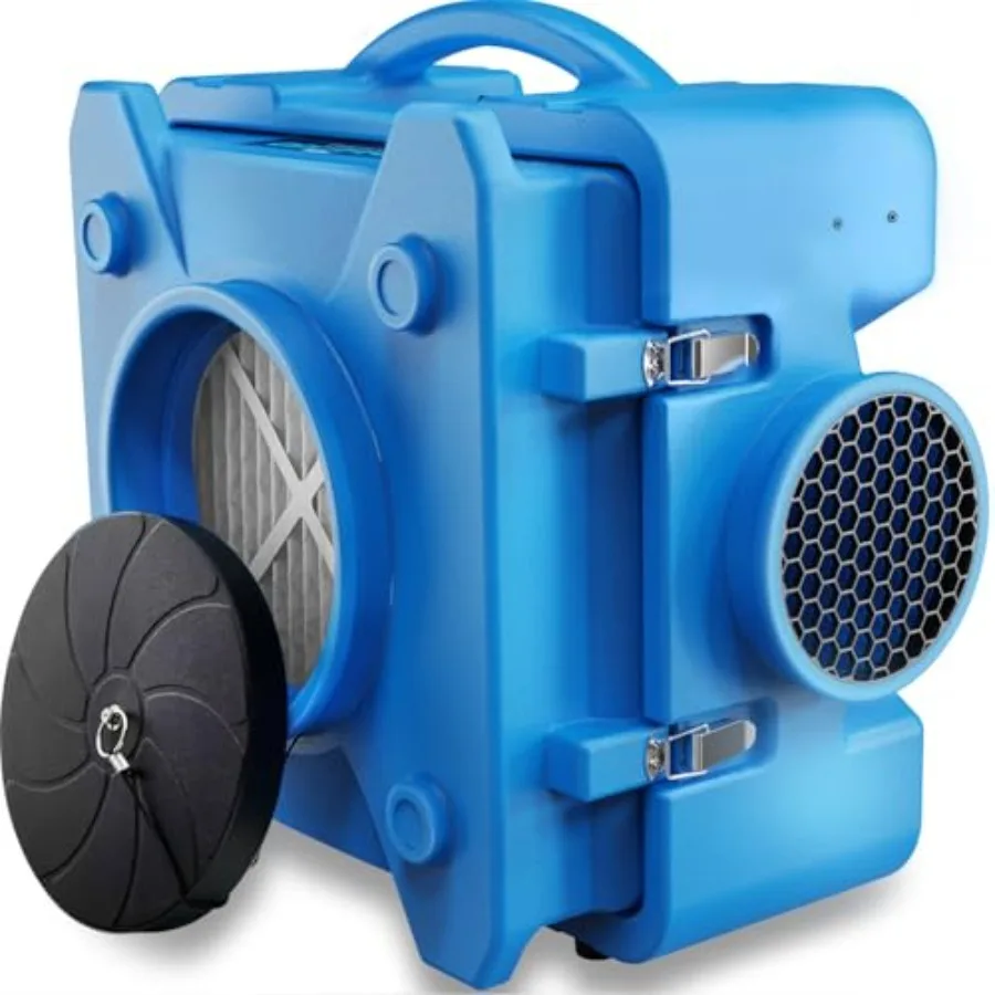 

Water Damage Restoration Equipment, CADPXS Shield-550 Air Scrubber: 550 CFM, 3-Stage Filtration, Negative Air Machine, HEPA Air