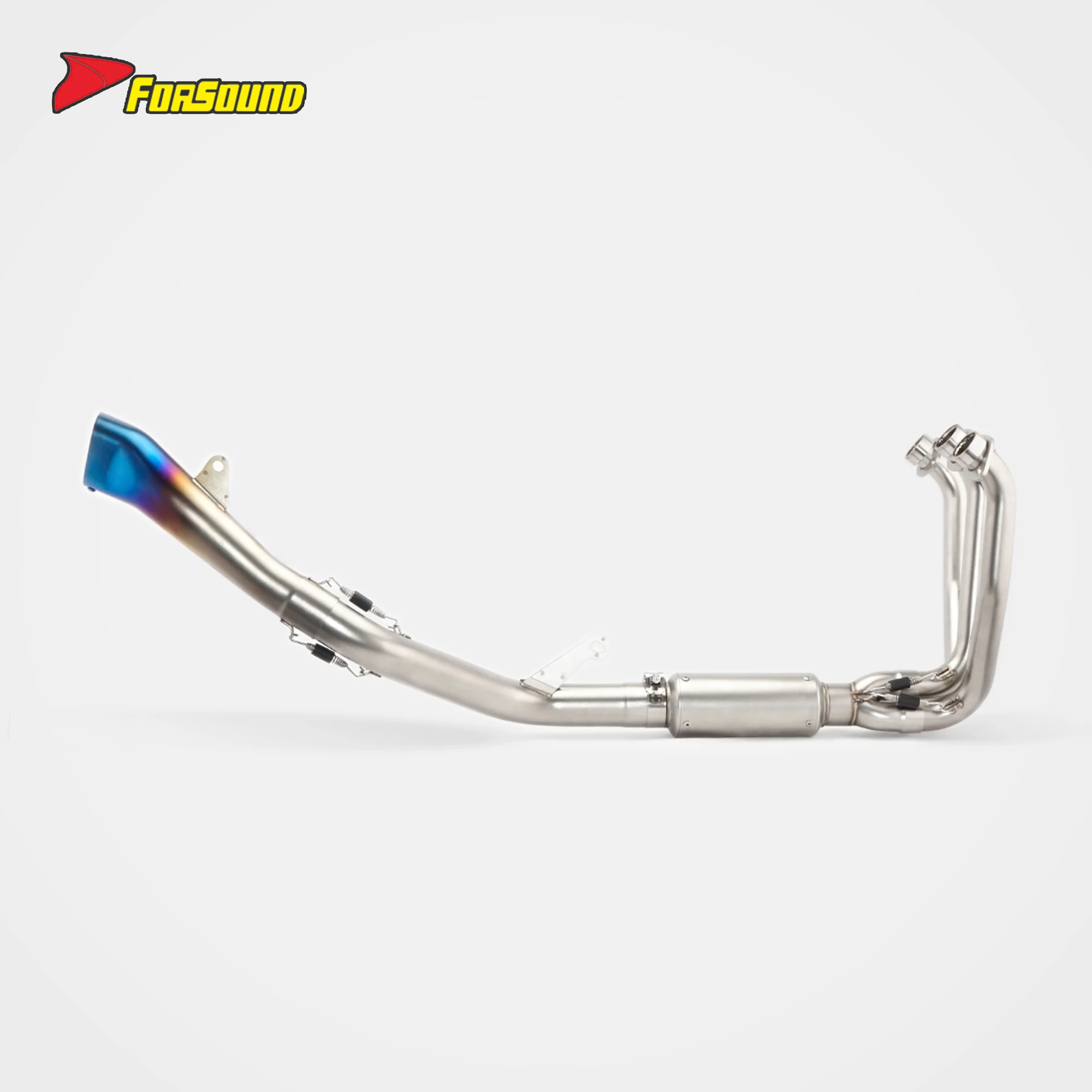 Suitable for 675SSR 675SR/NK Full Section Exhaust Pipe Straight Through Side Exhaust 51/60MM Caliber Performance Competition