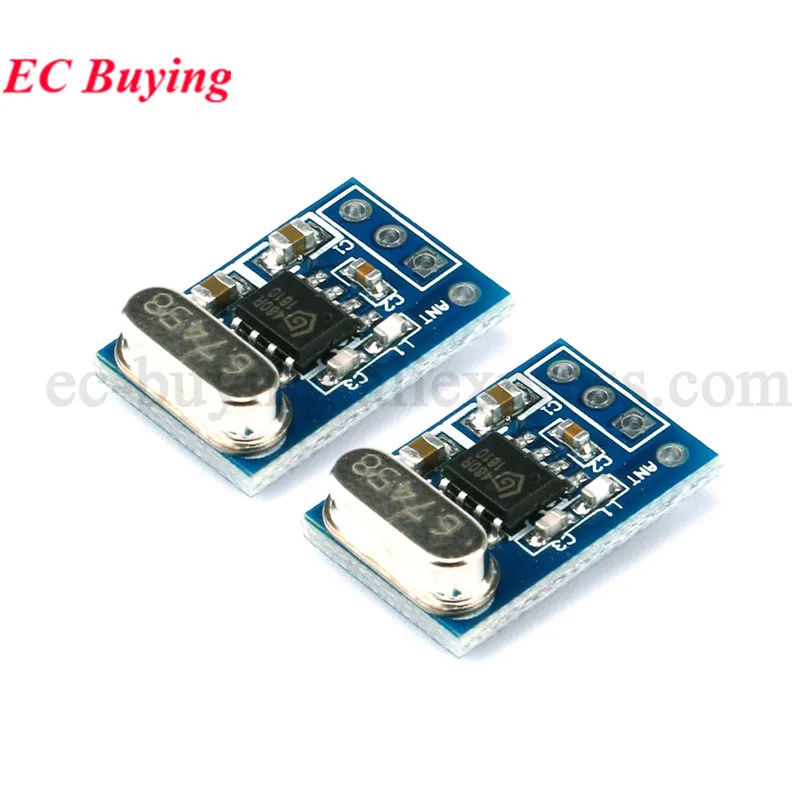 5pcs/lot SYN480R 433M 433 Mhz ASK/OOK Wireless Receiver Receiving Module Board 6.7458 Crystal Oscillator