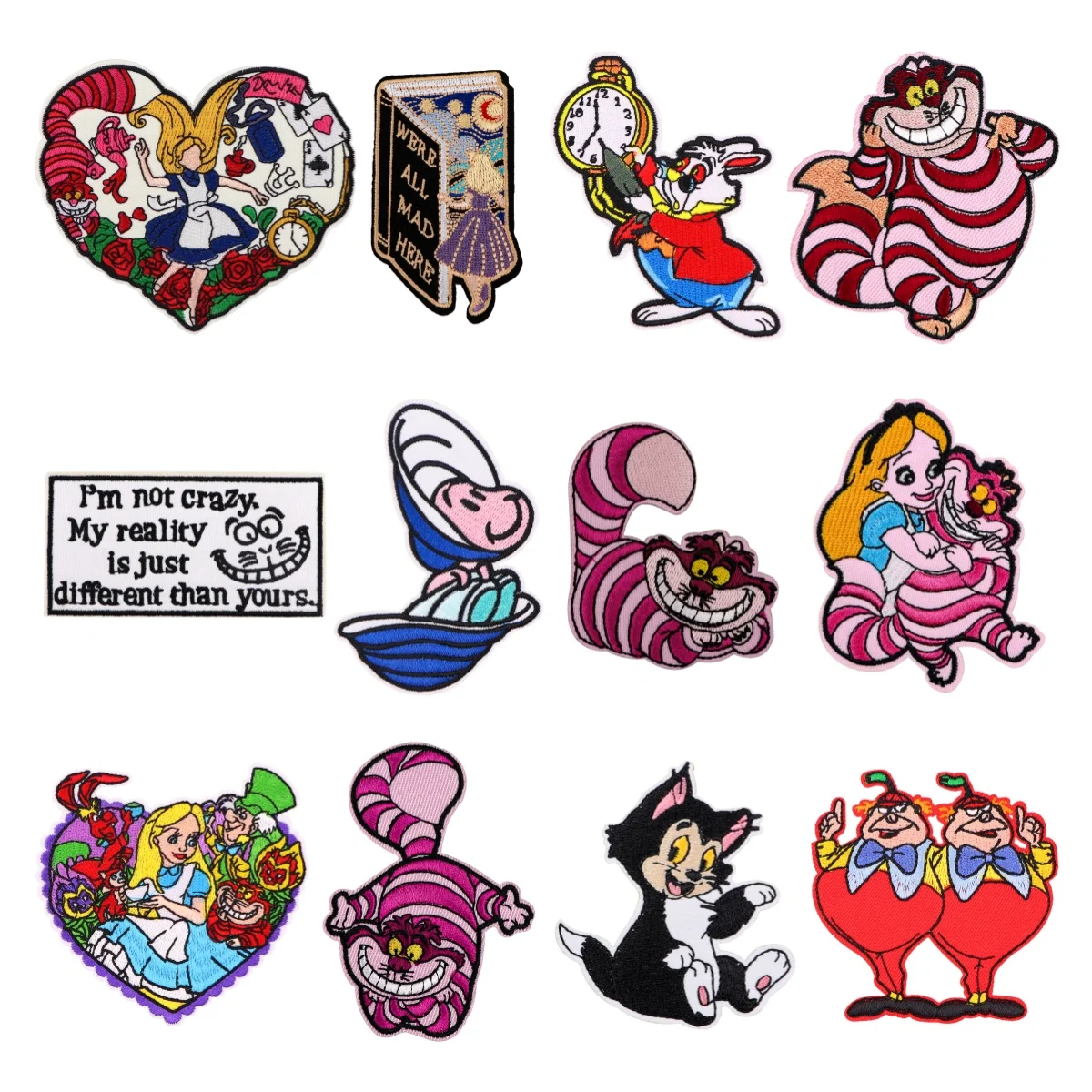 

Cartoon Rabbit Embroidered Patch Iron On Patches For Clothing Thermoadhesive Patches On Clothes DIY Sew Stickers Appliques