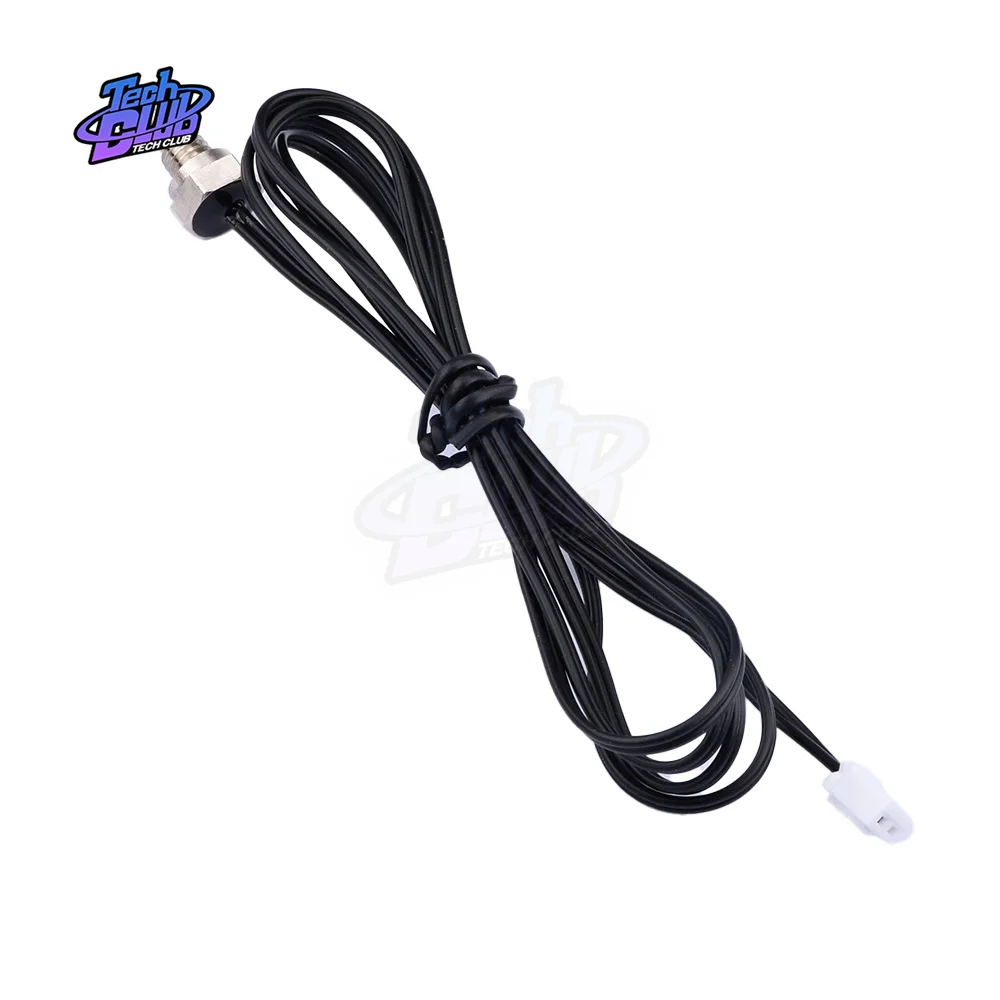 Waterproof B3435 NTC 10K Thermistor Temperature Sensor M8 Thread Probe Cable 1m 2m 3m for Thermometer Sensor Cable