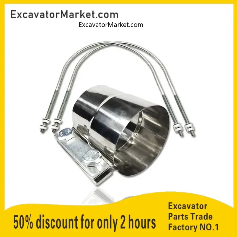 

For DOOSAN DH DX DAEWOO 215 220 258 300-5-7 -9 Muffler Clip Exhaust Pipe Screw Excavator Spare
