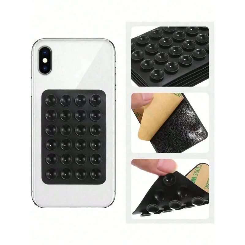 

Silicone Suction Cup Phone Case Stand, Transparent Silicone Suction Cup Phone Case Stand, Single-Sided Suction Cup, Sticky Phone