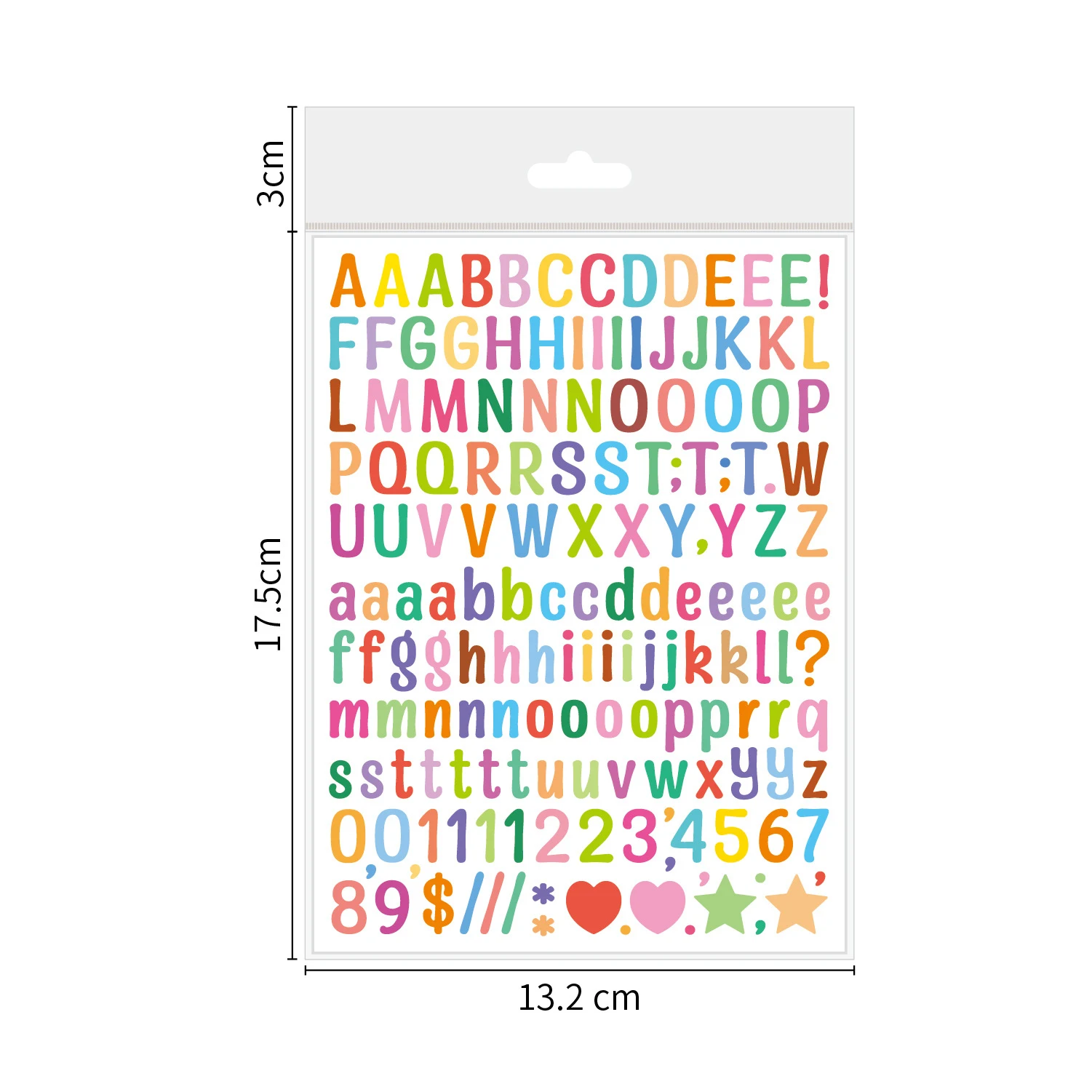 Bunte Zahlen-Aufkleber, selbstklebendes Vinyl, 26 Alphabet, A-Z, Planeraufkleber, wasserdicht, für Kinder, Briefkasten, Adressnummer, Karte, Tasse – Detail 4