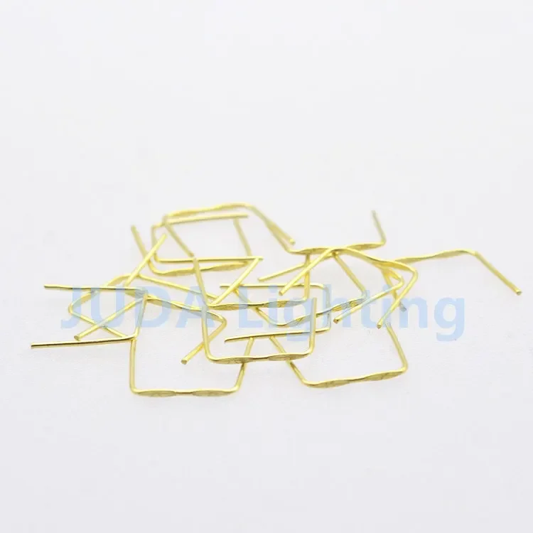 U shaped crystal connection crystal beads connecting hasps for Edison retro pendant light vintage wall chandeliers