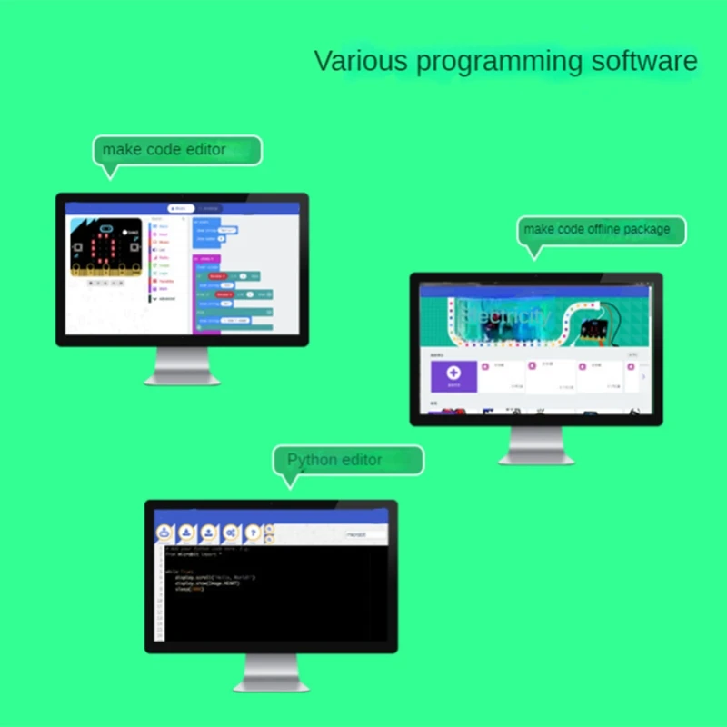 Bbc Microbit V2.0 Motherboard An Introduction To Graphical Programming In Python Programmable Learn Development Board K Durable