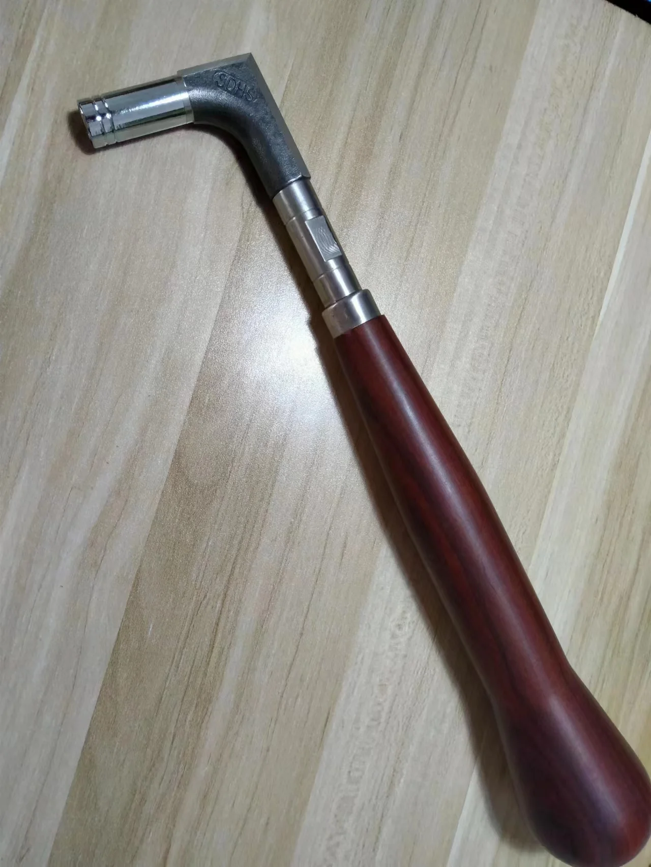 1PC Quality Piano Tuning Hammer with 2# Tip Octagonal Core Rosewood Handle NOT Telescopic