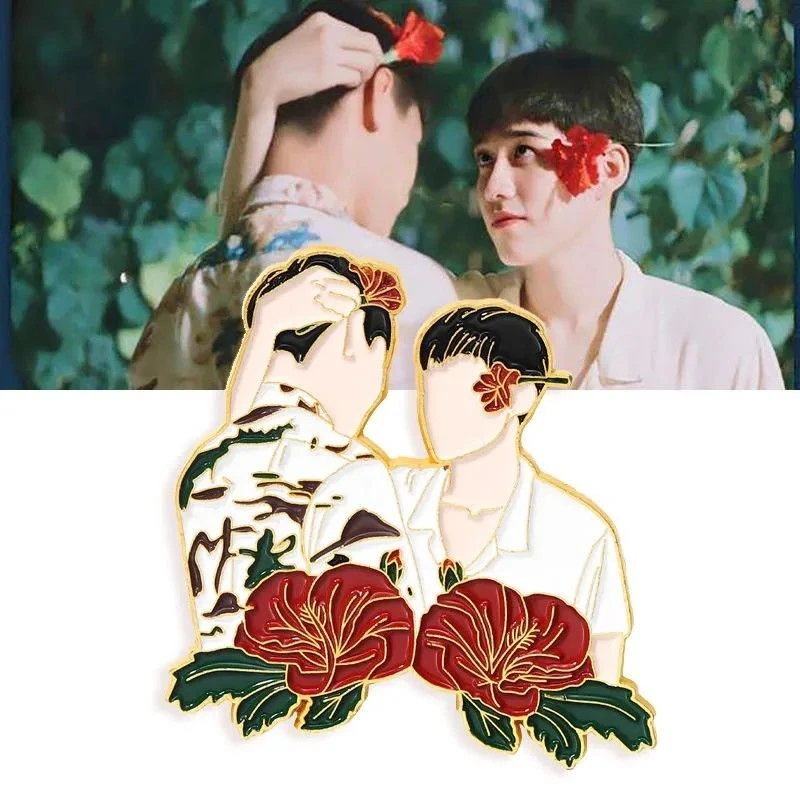 

BKPP The Series Interpret My Love As Your Heart I Told Sunset About You, значок для косплея, брошь, эмалированные булавки для лацканов, аксессуары, подарок