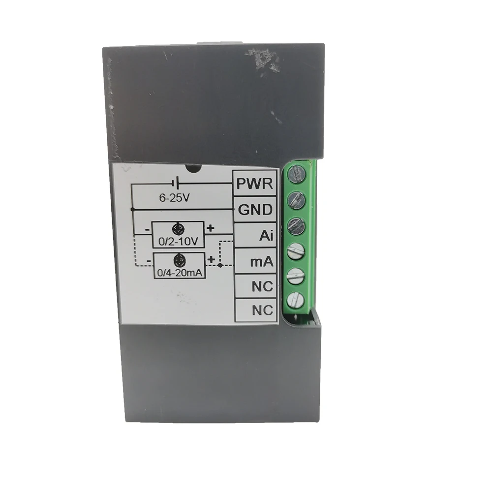 Imagem -03 - Indicador de Sinal Analógico Medidor de Display Digital 010v 020ma 2-10v 4-20ma 8-25v Indicador Relé Out Porta Rs485