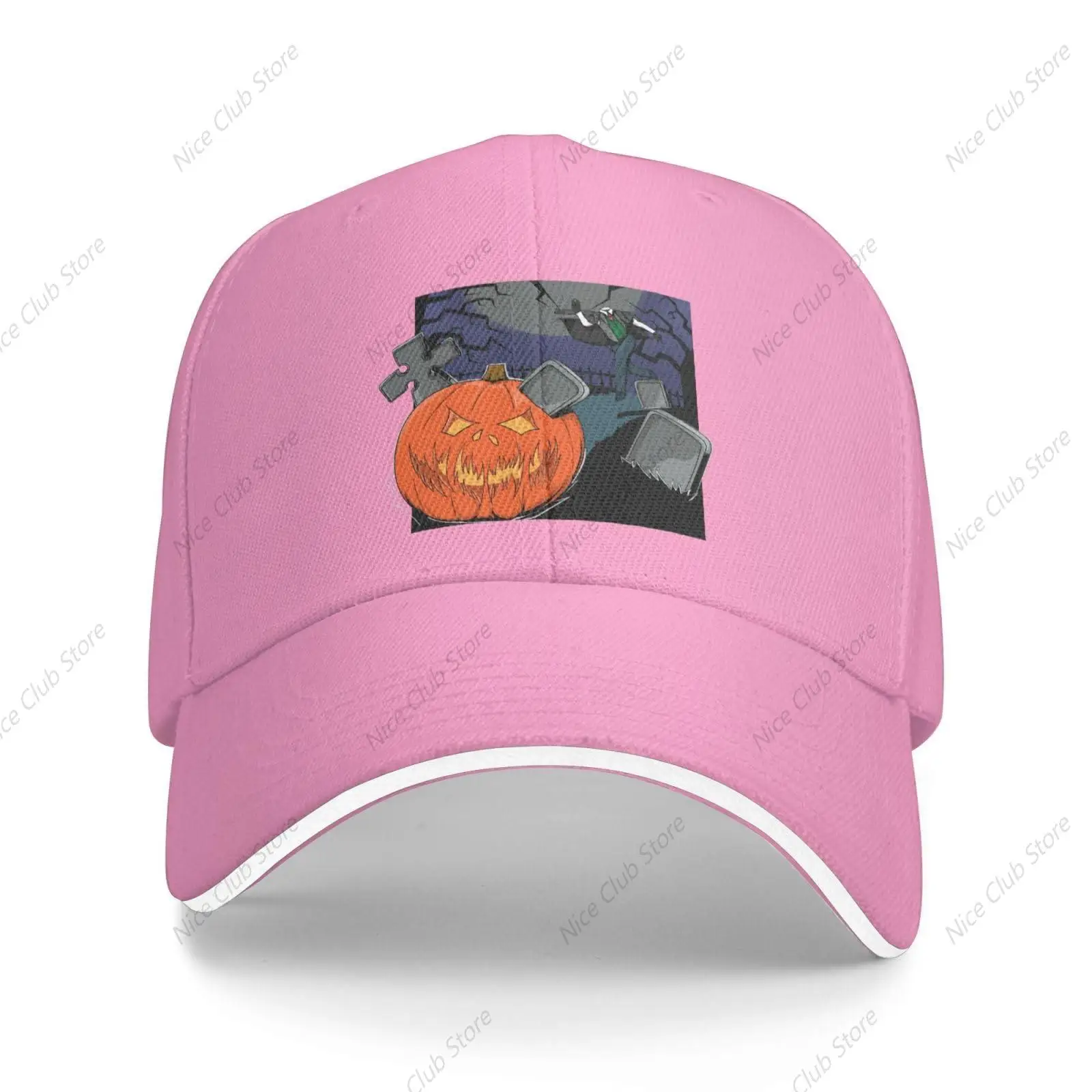 Horrible Pumpkin Baseball Cap Women Men Hat Adjustable Golf Caps Dad Sun Hat