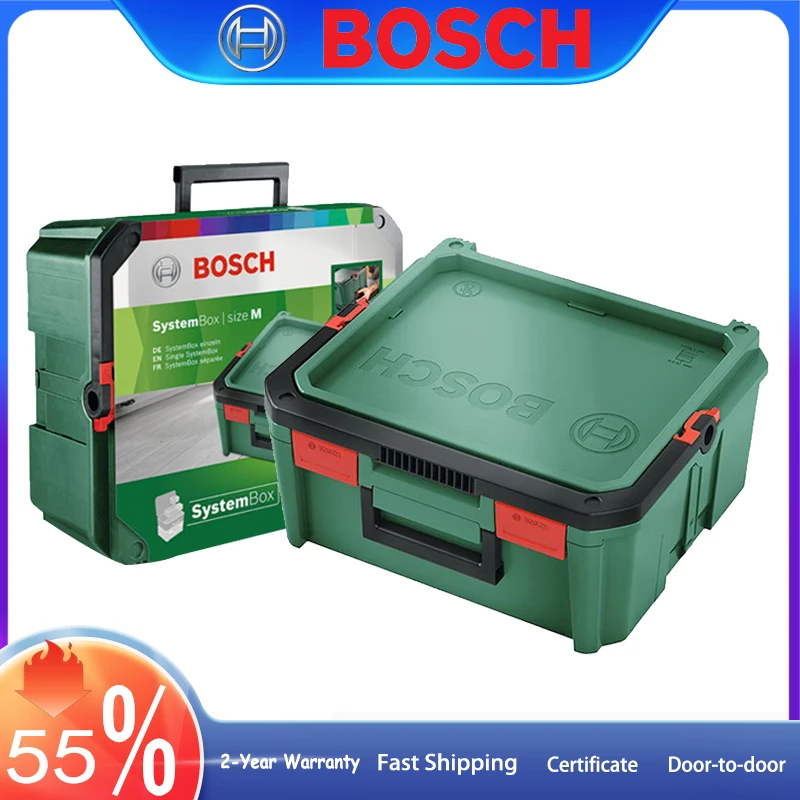 

Portable Home Tool Box BOSCH Stackable System Box Multi-purpose Screw/Bagged Food Toolkit Boxes Medicine Storage Box Travel Case