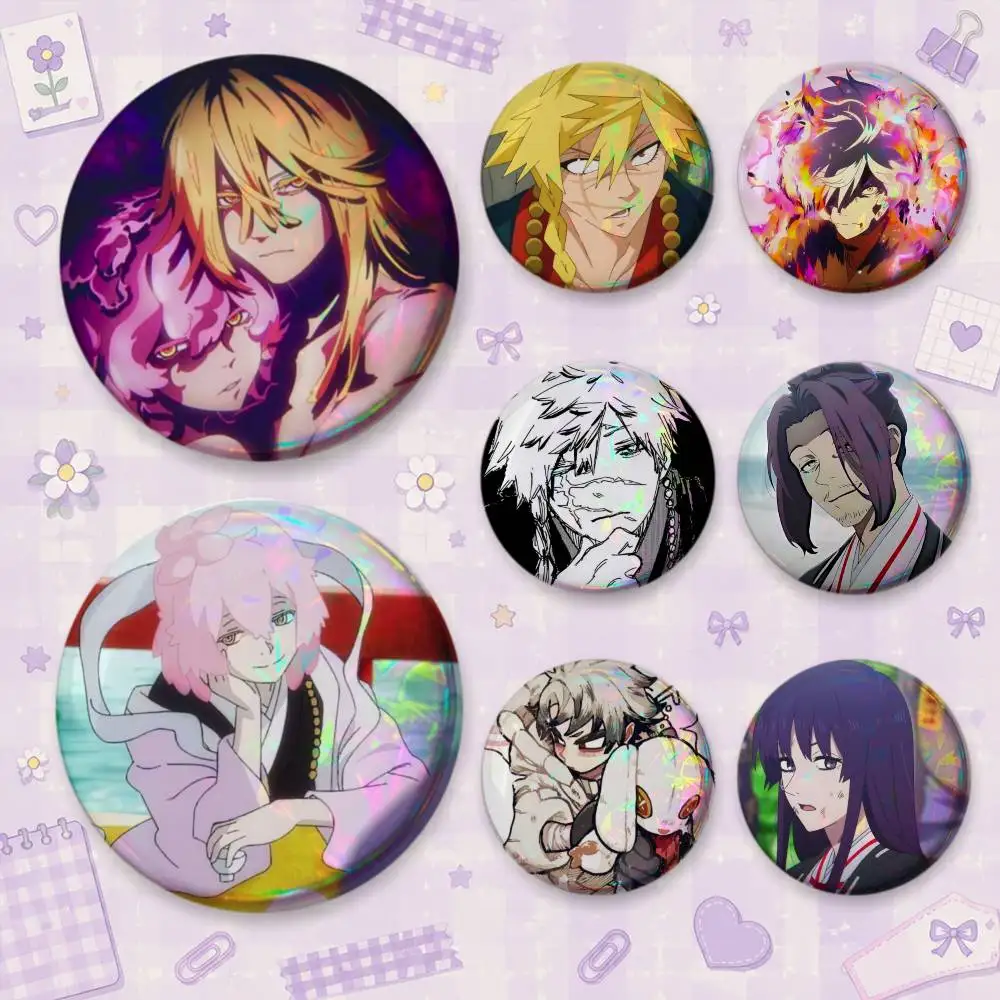 Anime Hells P-Paradise J-Jigokuraku Brooches Cartoon Badge Pins Backpack Hat Accessories Friend Gift