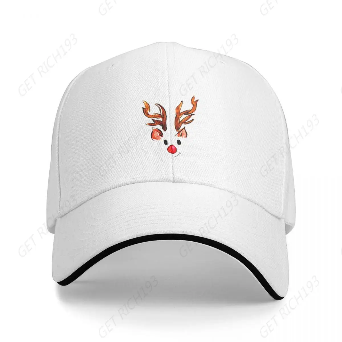 

The Most Famous Reindeer Of All Rudolph Cap Baseball Cap Fashion Beach Holidy Man Hat Hat For Girls Men