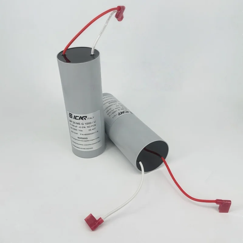 Brand new original 2600vdc 100uf magnetic therapy capacitor defibrillator, capacitor for cardiac treatment 2600v icar 50*140mm