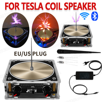 Bluetooth Music Tesla Coil Arc Plasma Loudspeaker Wireless Transmission Touchable Artificial Lightning Education Experiment Toy