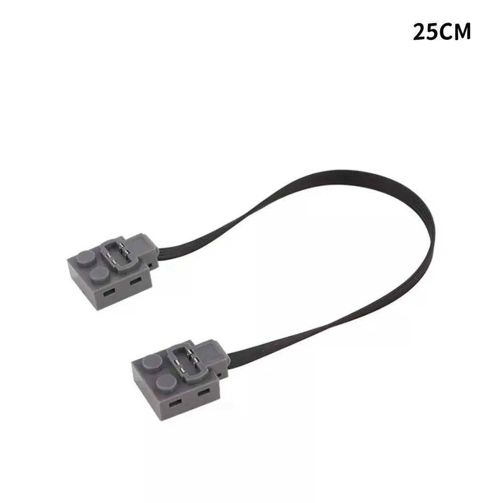 Cable de extensión de 25cm/50cm para servomotor con función de potencia MOC, receptor de Control remoto IR 8871 8886 8293, ladrillos Legoeds