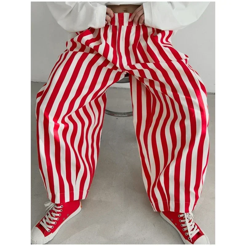 Striped Balloon-Leg Pants — product information 6