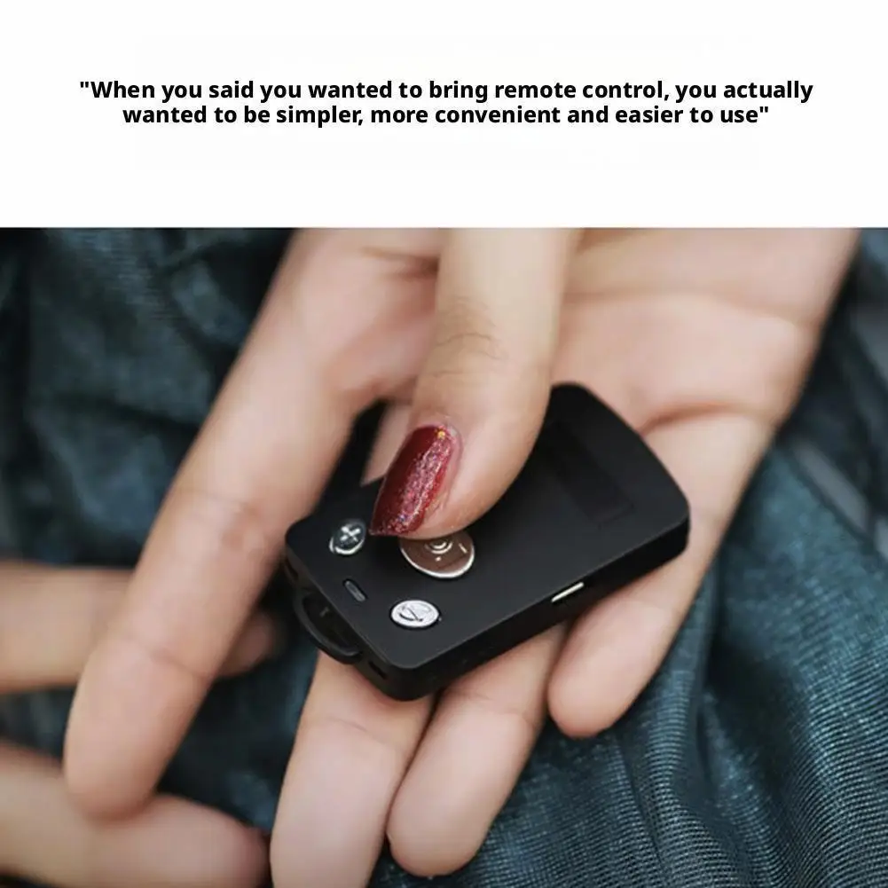 Wireless Remote Shutter Bluetooth Camera Remote Control USB Charging Phone Tripod Stand Selfie Stick Shutter Camera Controller