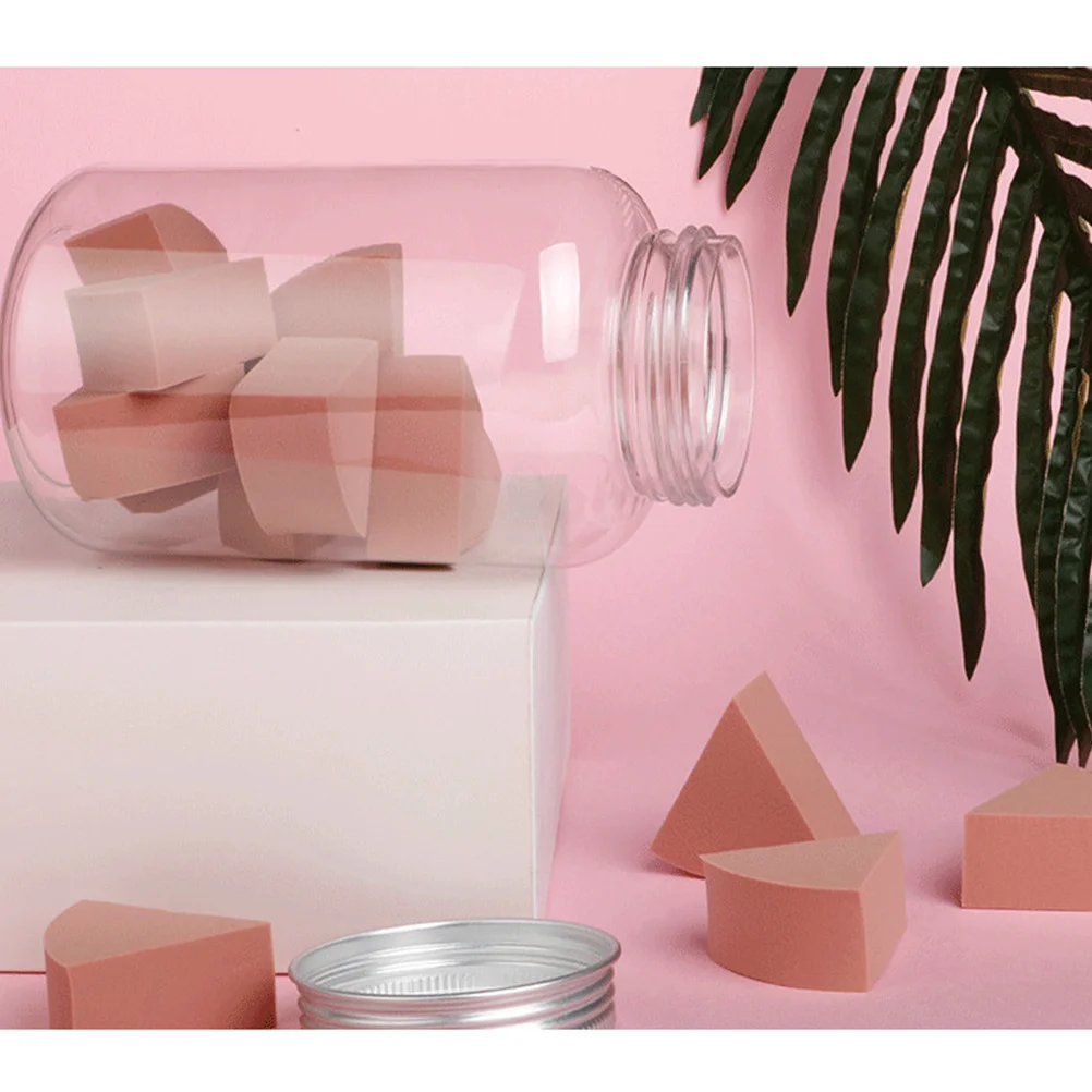 12pçs esponja de maquiagem, liquidificador de base hidrofílica para uso seco e molhado, cobertura de área grande, detalhamento de canto do nariz