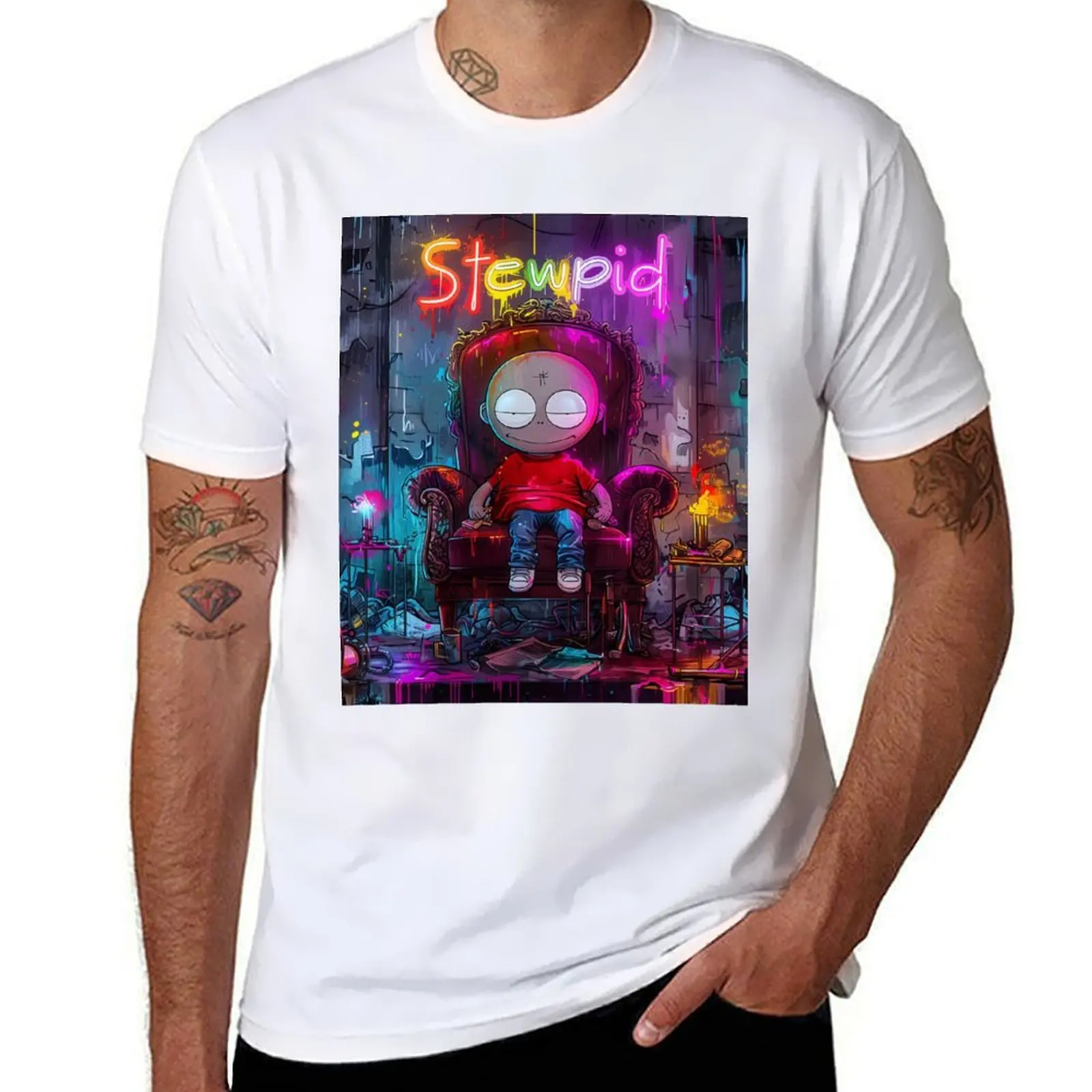

Stewpid’s Master Plan T-Shirt anime tshirt anime t shirts for man T-Shirt