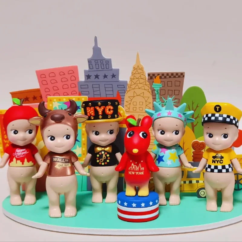 

Genuine Sonny Angel In New York Series Blind Box Collectible Toy Figure Display Item Popular Surprise Gift For Kids And Adults