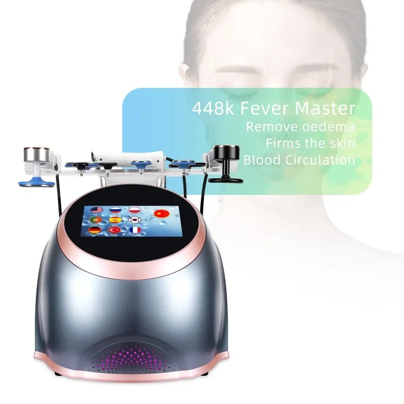

New Indiba 448Khz CET RET Tecar Device Physical Therapy Diatermia Pain Relief Weight Loss Face Lifting Wrinkle Removal Machine