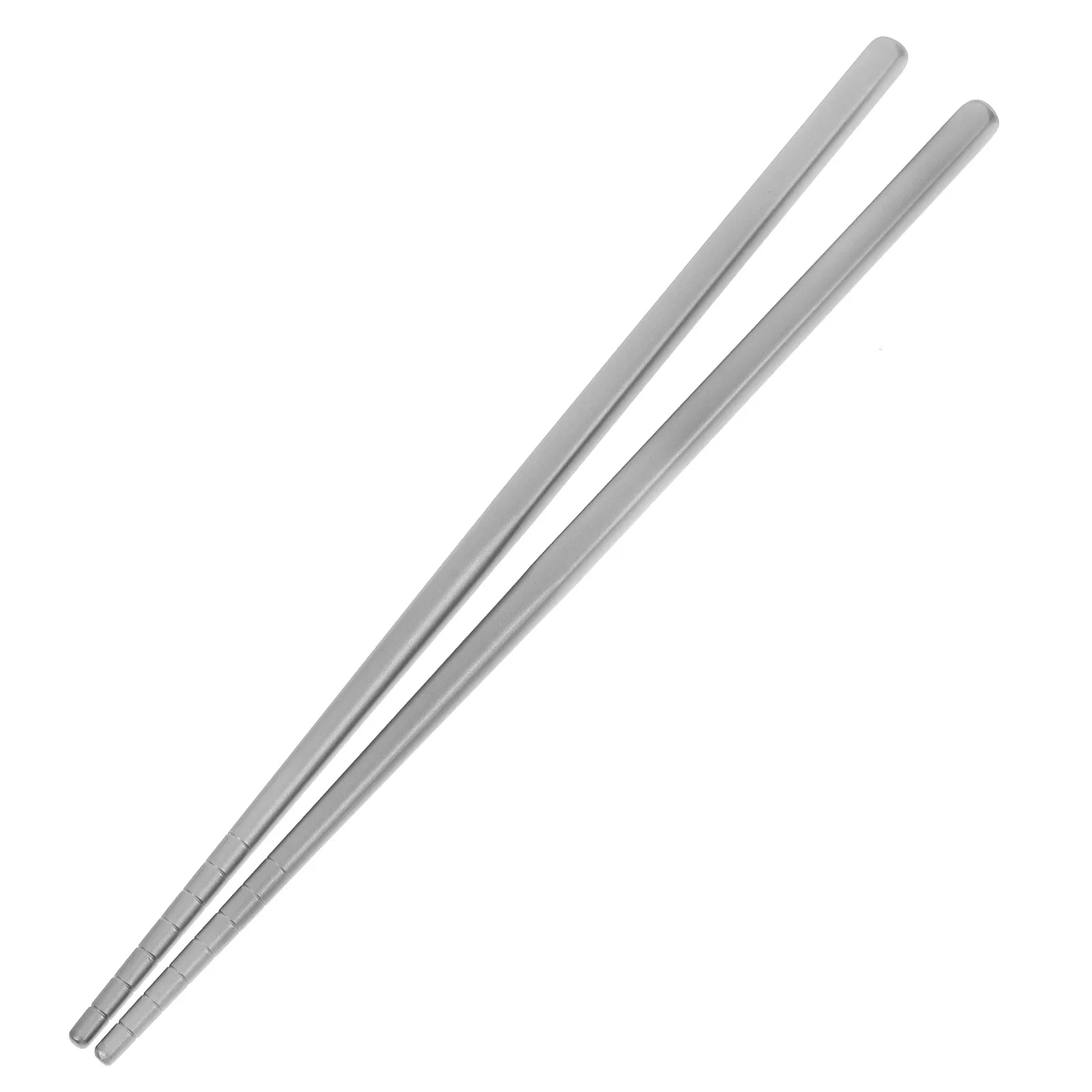 

1Pair Titanium Chopsticks Metal Durable Lightweight Nonslip Reusable Travel Kitchen Tableware Set Titanium Chopsticks