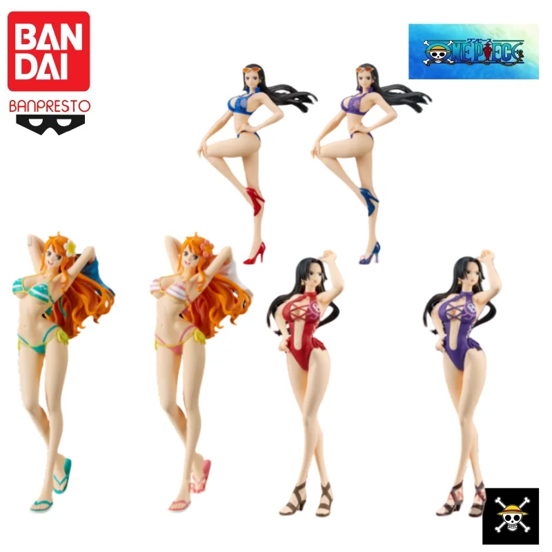 

Bandai Original In Stock Banpresto Dragon Ball Anime Characters Nami Model Action Figure Garage Model Doll Brand New Boxed Gift