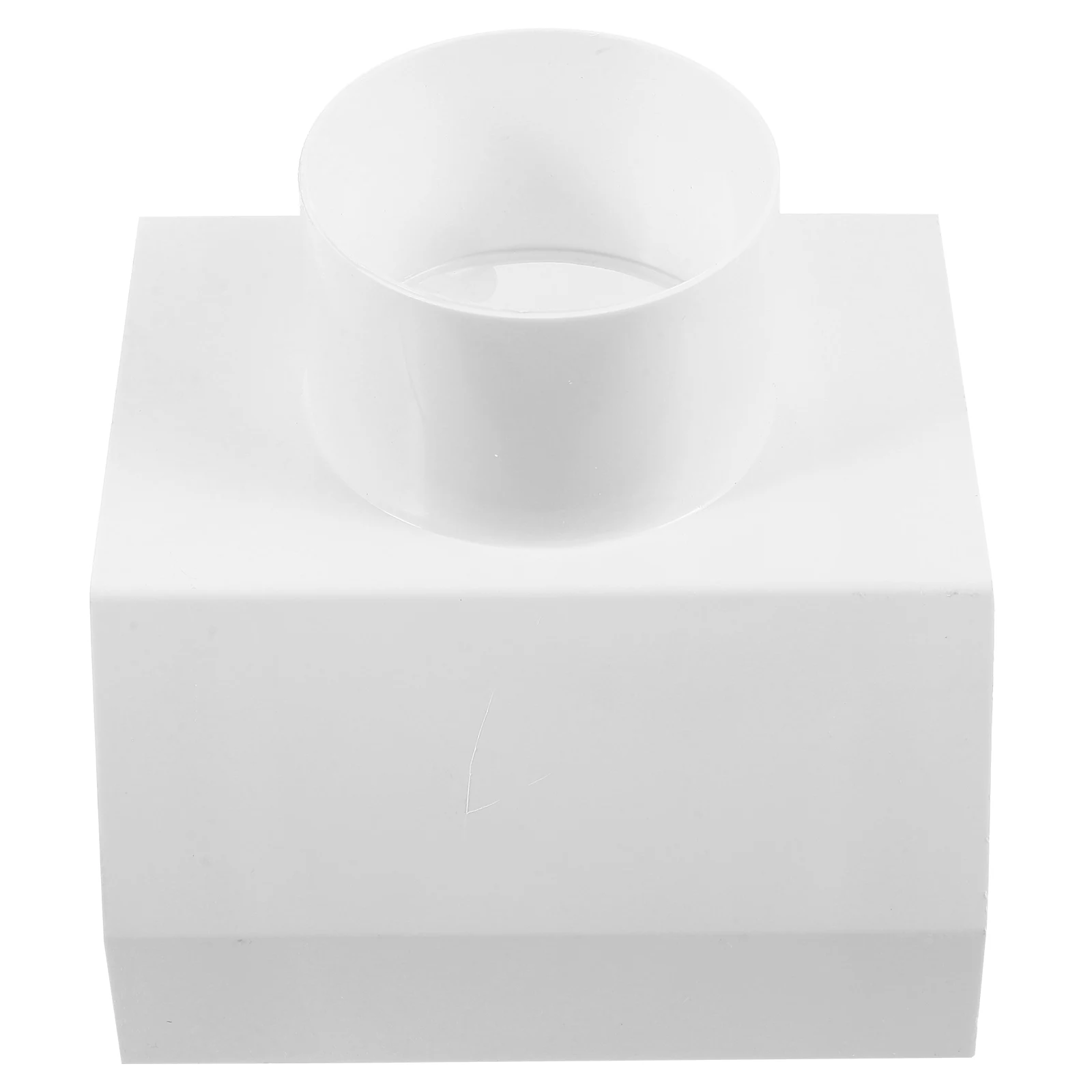 

PVC Rainwater Downspout Connector 160x75mm Gutter Fitting Lightweight Easy Installation Roof Drainage System Accessories Outdoor