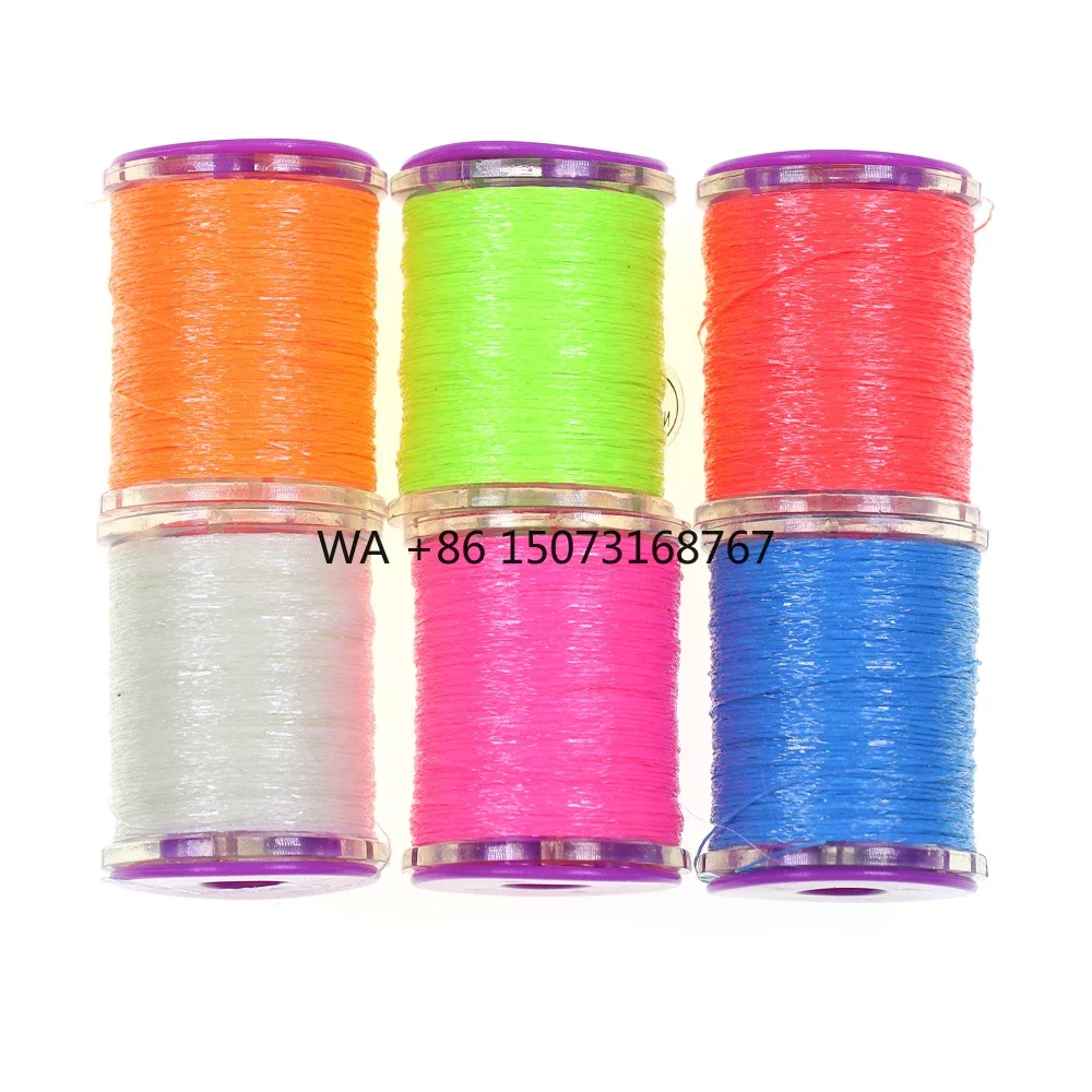 

Светящаяся светящаяся мишура, материал для завязывания мушек для стримера, Midge Nymph's Body Wing, ноги, вспомогательный крючок, джиг-приманка, приманка для форели Sabiki Rig