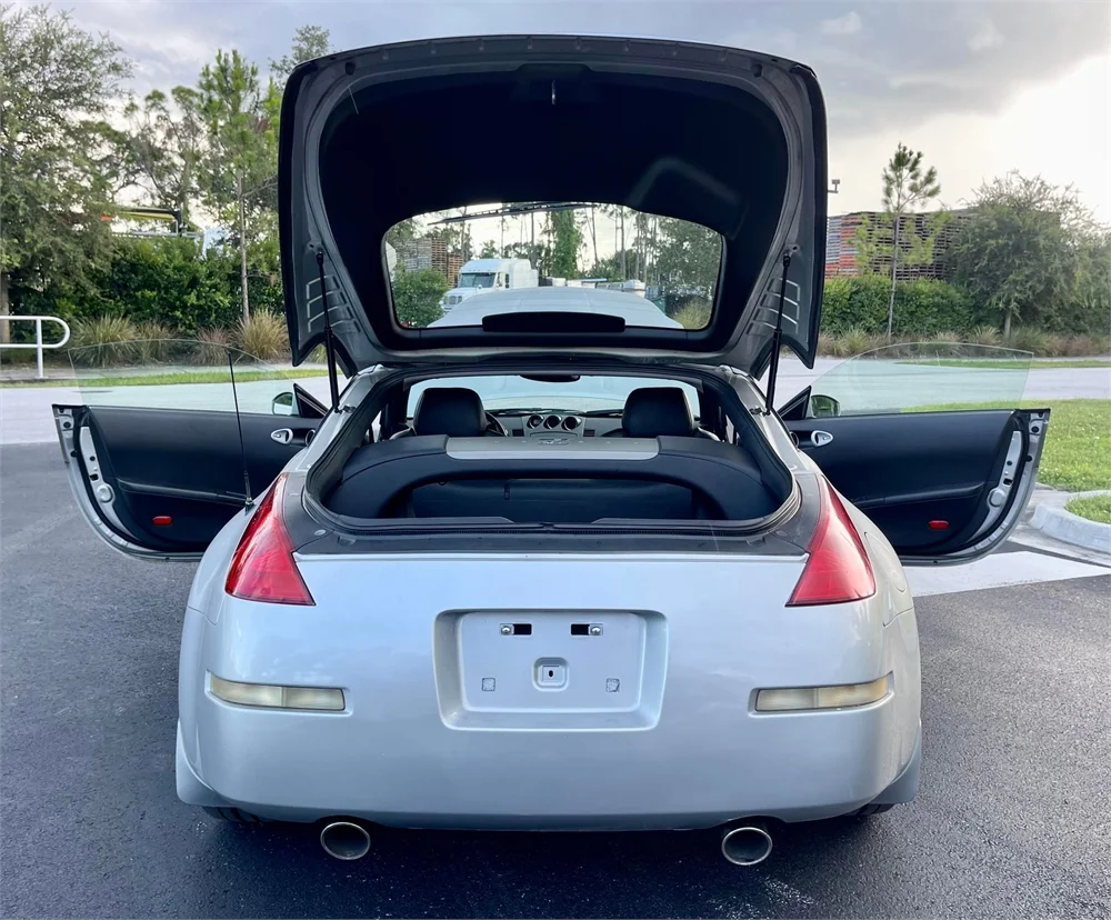 508MM Trunk Lift Supports for Nissan 350Z (Z33) Coupe Without Spoiler 2002-2008 absorbers for Automobiles with Springs Liftgate