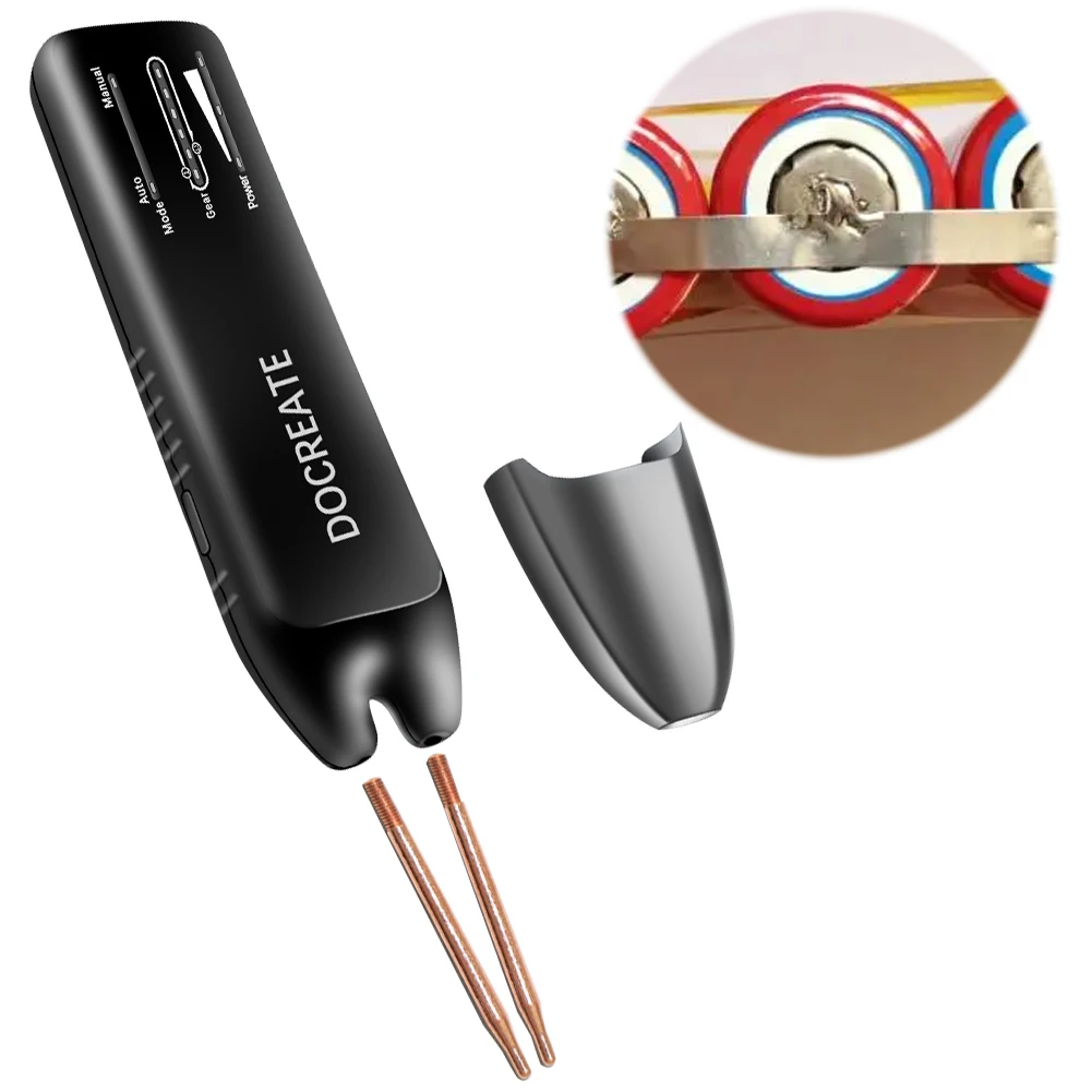 

Handheld Spot Welding Machine 11 Gear Adjustable Portable Mini Battery Welder Spot Welding Tool for 18650 Battery Nickel Sheets