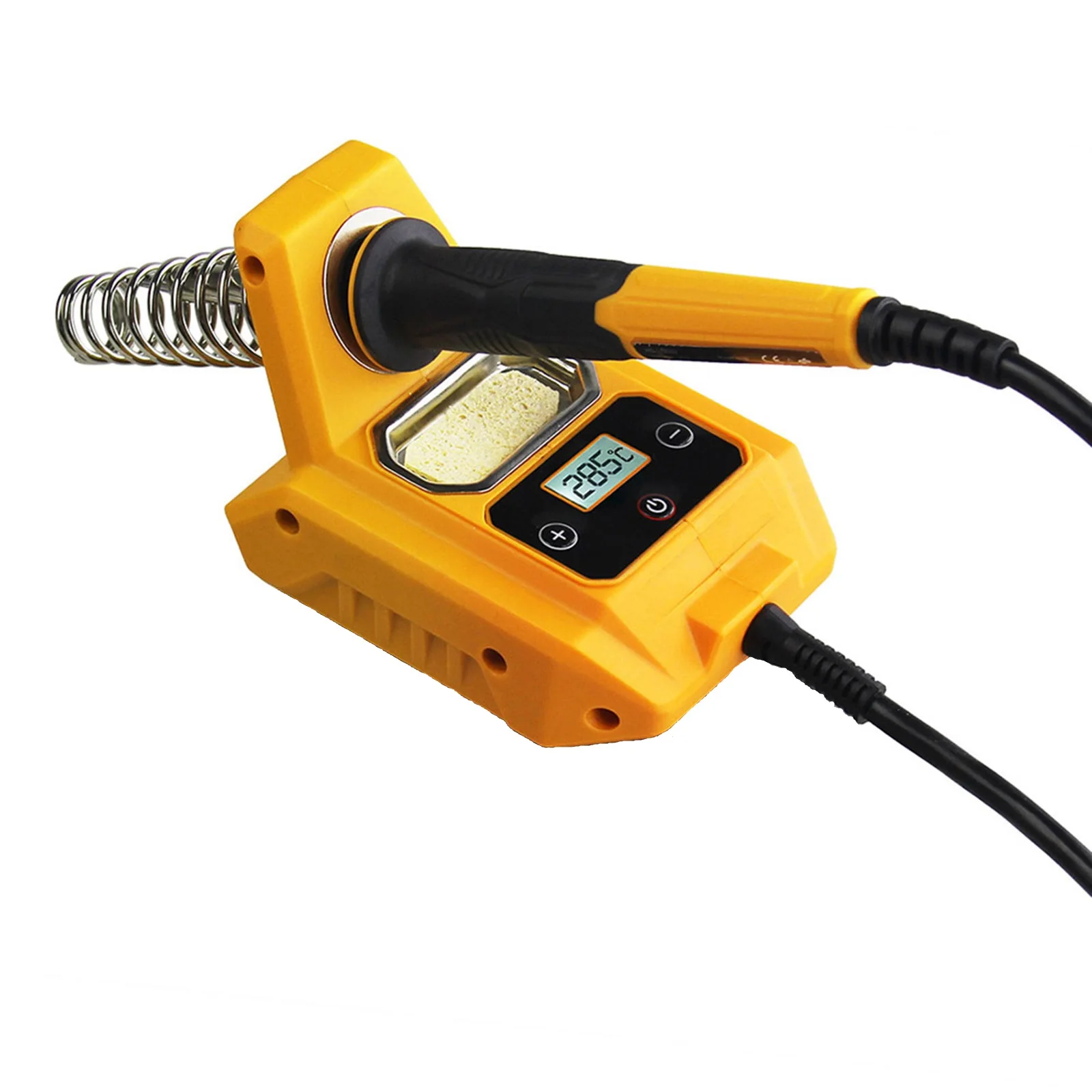 With 6 Soldering Tips Adjustable Temperature Battery Soldering Iron Portable Welding Equipment 20V Max Battery