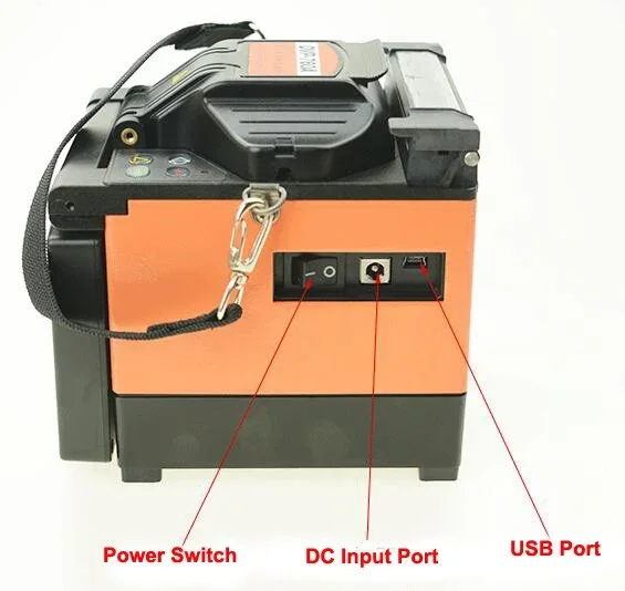 multi language DVP 760   automatic  Fiber Fusion Splicer  FTTH fiber optic welding splicing machine