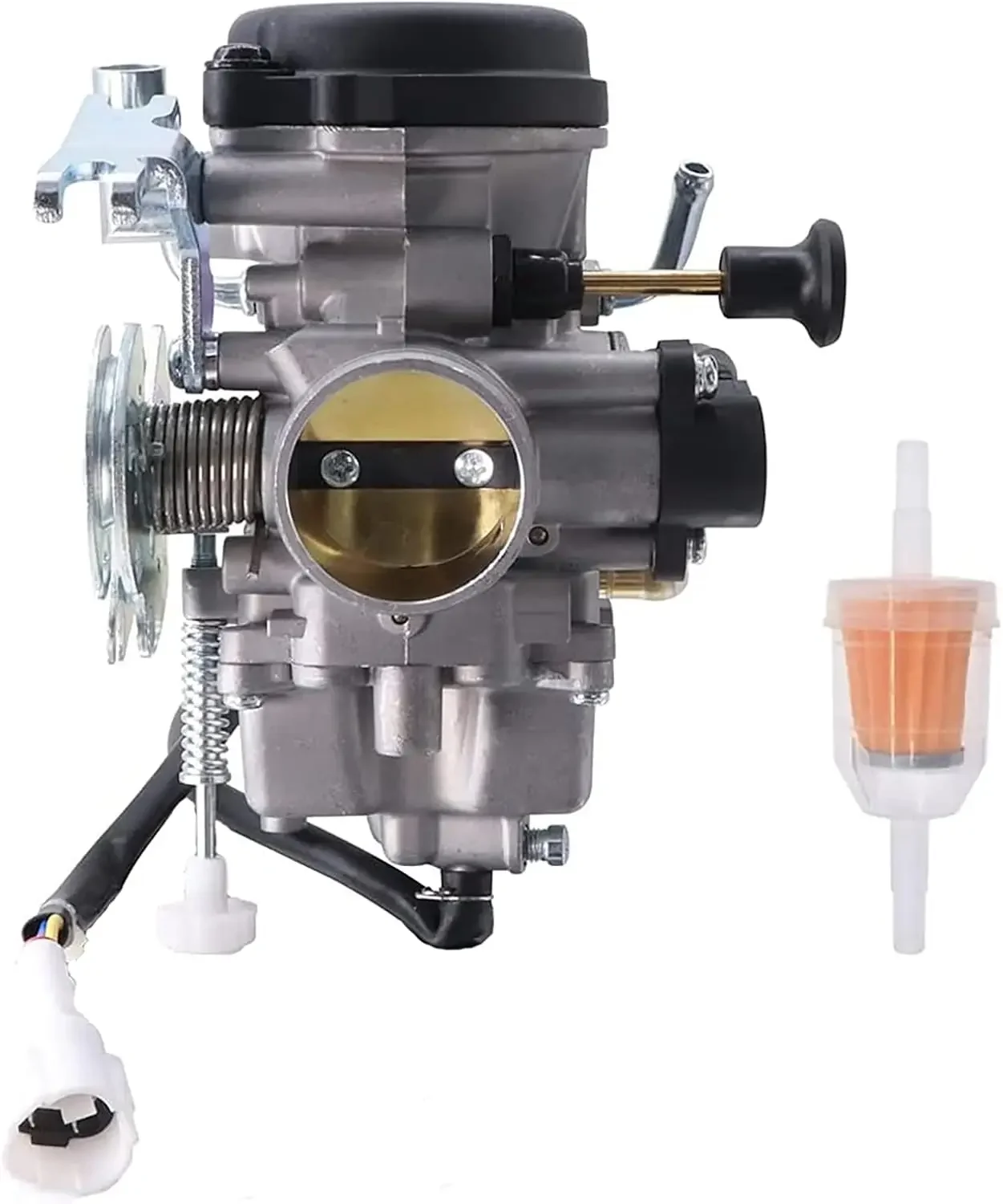 For Amhousejoy Carburetor Compatible with Yamaha SR400 2001-2008, SR500 2003-2008