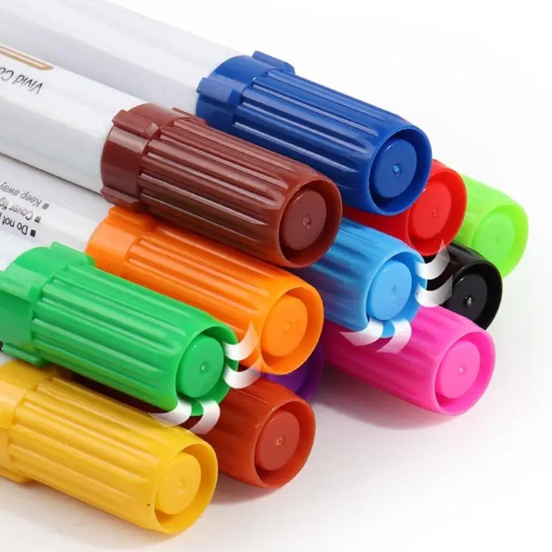 12pcs marqueurs blancs flottants