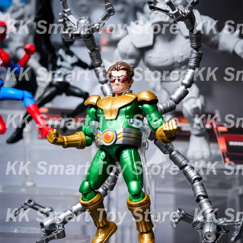 New Blokees Marvel Heroes All-Star Edition المجلد. 5 شخصيات الحركة صندوق أعمى تجميع نموذج اللعب الرجل العنكبوت جوين سترايكس لعبة هدية #2